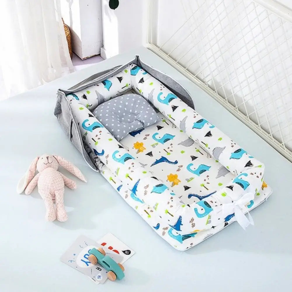 Baby Sleeper Nest Bed Portable Baby Lounger Outdoor Travel Baby