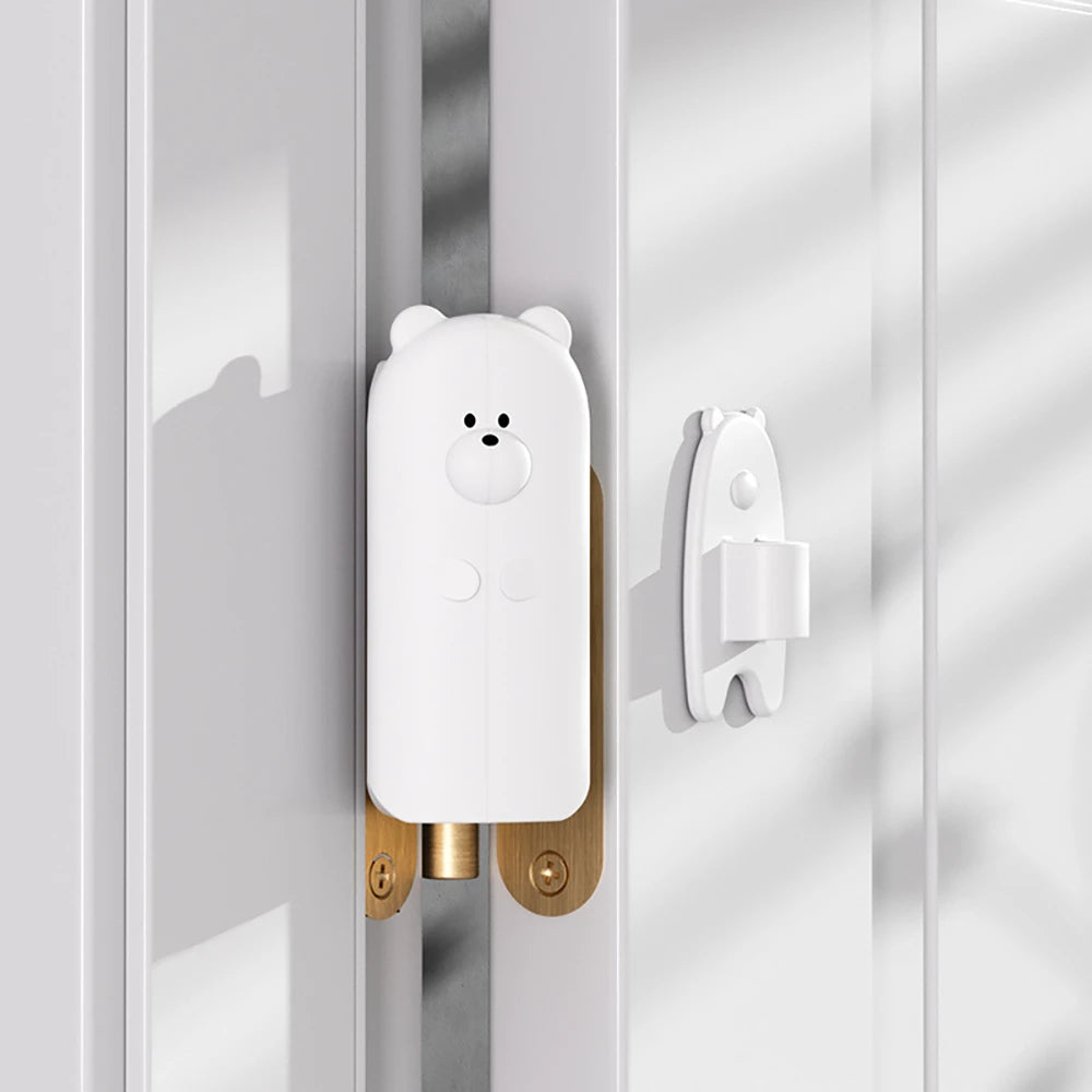 Silicone Door Pinch Guard - Baby Fingers Protector Anti-pinching Door Hinge Protector and Door Stopper